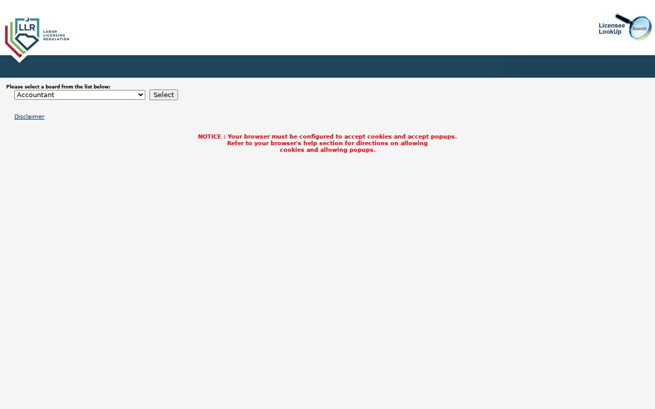 Fort Mill residents directory South Carolina licensee lookup